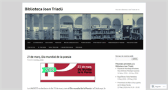 Desktop Screenshot of bibliotecadevic.com